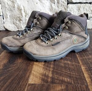 Timberland Brown Leather Hiking Boots